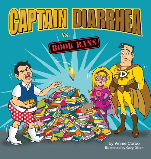 Captain Diarrhea Vs. Book Bans