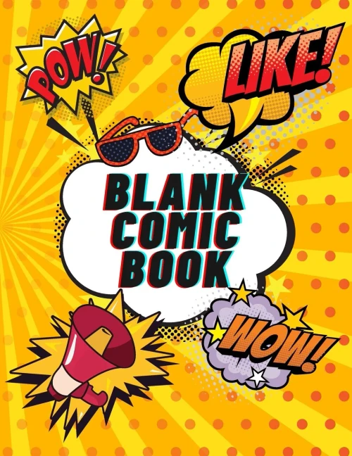 Blank Comic Book: ... (Japanese Edition)