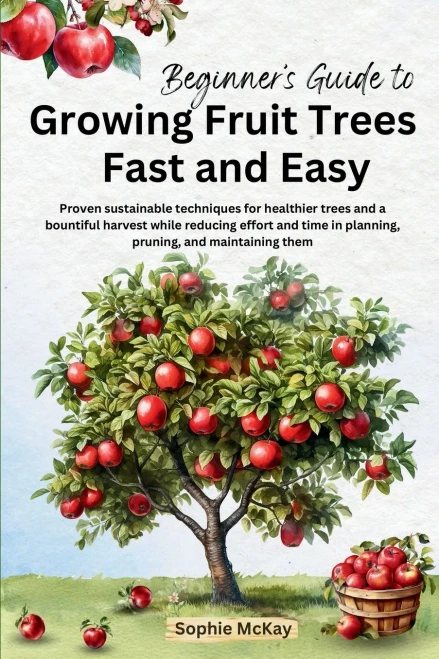 Beginner's Guide to Growing Fruit Trees Fast and Easy : Proven Sustainable Techniques for Healthier Trees and a Bountiful Harvest While Reducing Effort and Time in Planting, Pruning and Maintaining Them