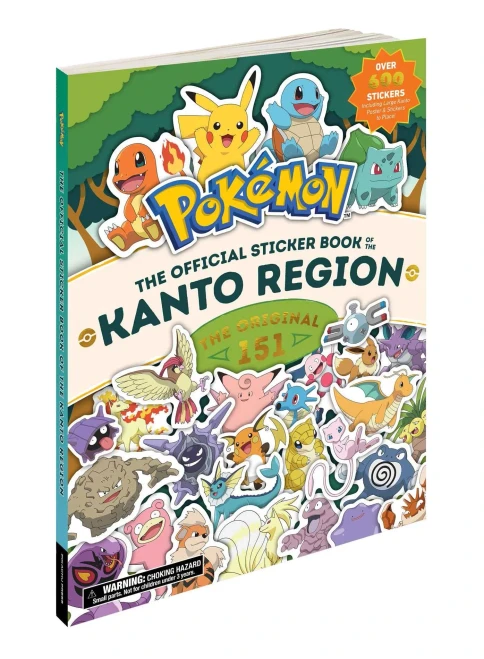 Pokémon The Official Sticker Book of the Kanto Region : The Original 151