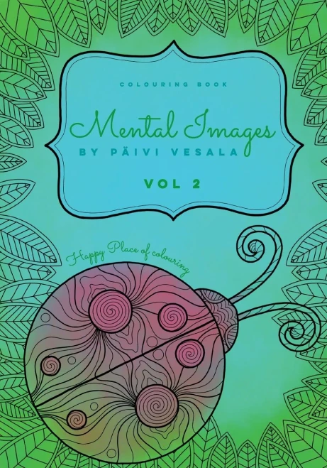 Mental Images vol 2 colouring book : Paperback version