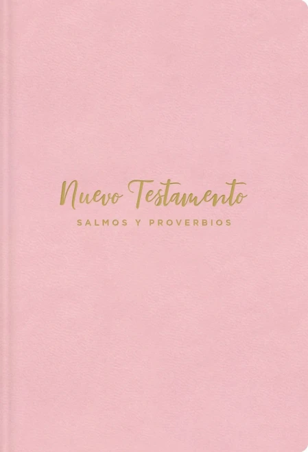 NVI, Nuevo Testamento de Bolsillo, con Salmos y Proverbios, Leathersoft, Rosado