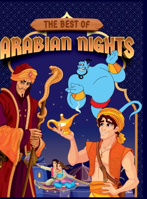 The Best of Arabian Nights : English Short Stories with Colourful PicturesStory Book for KidsBedtime Children Story Book