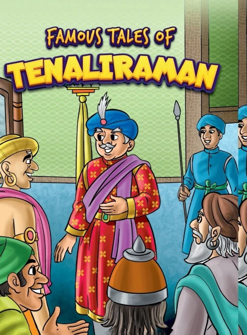 Famous Tales of Tenaliraman : Story Book for KidsEnglish Short Stories with Colourful Pictures