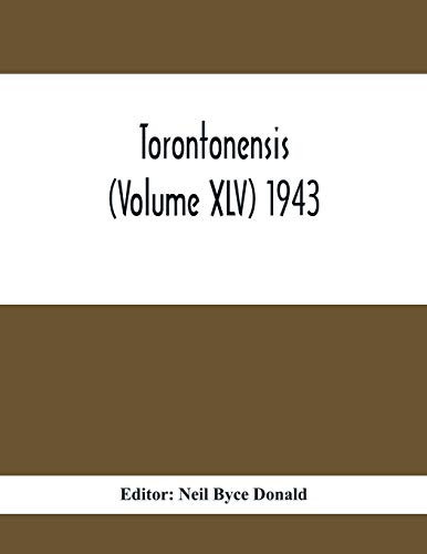Torontonensis (Volume Xiv) 1943