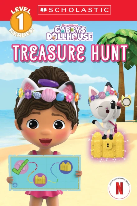 Treasure Hunt (Gabby's Dollhouse: Scholastic Reader, Level 1)