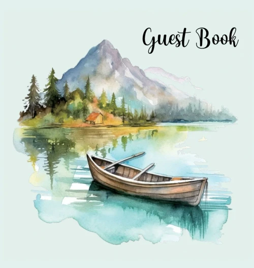 Guest Book (hardback) , Comments Book, Guest Book to Sign, Vacation Home, Holiday Home, Visitors Comment Book