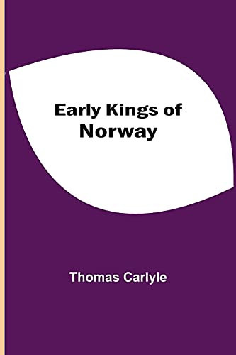 Early Kings Of Norway