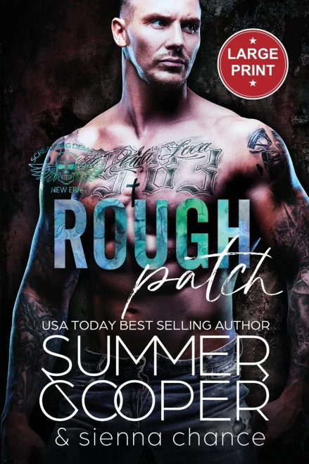 Rough Patch : A Motorcycle Club New Adult Romance (Large Print)
