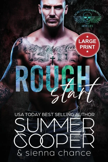 Rough Start : A Motorcycle Club New Adult Romance (Large Print)