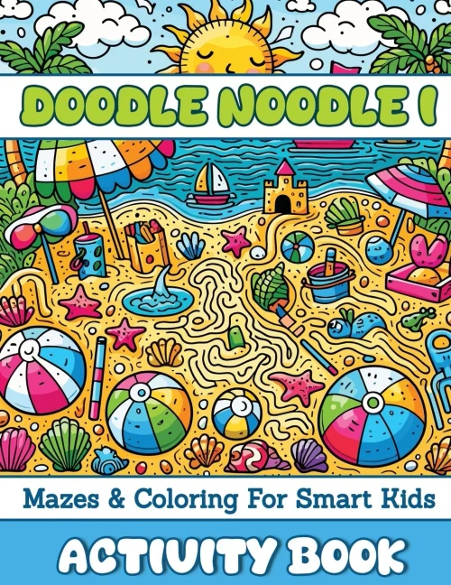 Doodle Noodle 1 : Mazes & Coloring for Smart Kids