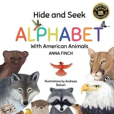 Hide and Seek Alphabet With American Animals - (Paperback or Softback)