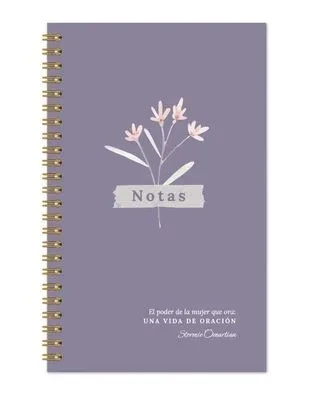 Libreta «El Poder de la Mujer Que Ora: Una Vida de Oración»