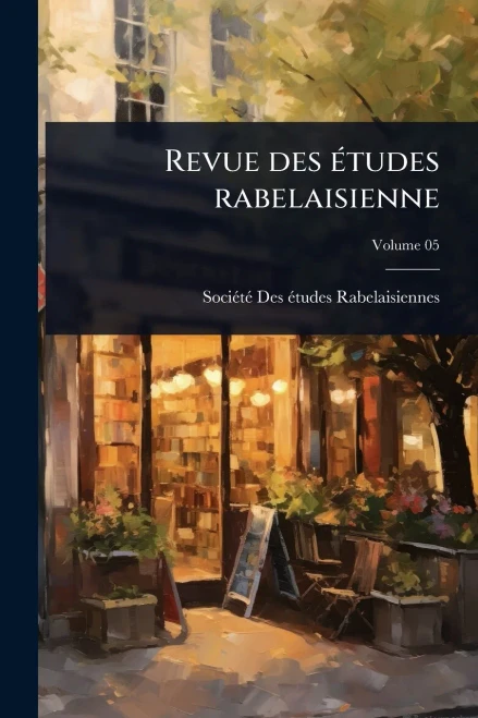 Revue des Ã(c)tudes rabelaisienne - (Paperback or Softback)