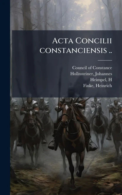 Acta Concilii constanciensis ..
