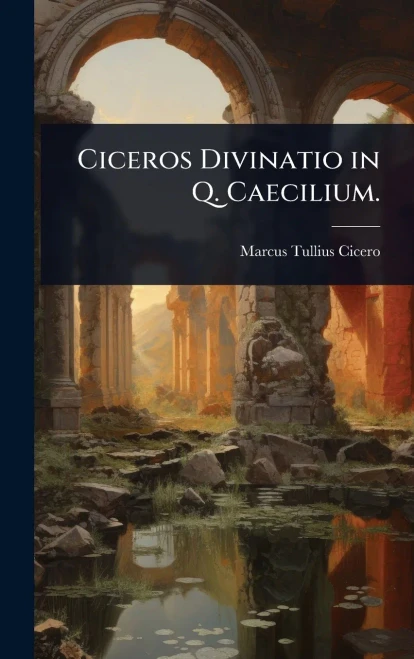 Ciceros Divinatio in Q. Caecilium. - (Hardback or Cased Book)