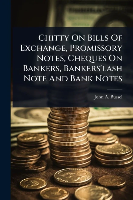 Chitty On Bills Of Exchange, Promissory Notes, Cheques On Bankers, Bankers'lash Note And Bank Notes - (Paperback or Softback)