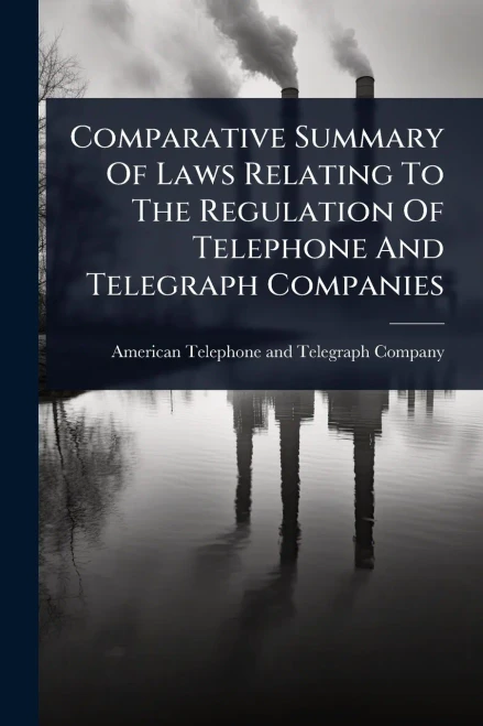 Comparative Summary Of Laws Relating To The Regulation Of Telephone And Telegraph Companies - (Paperback or Softback)
