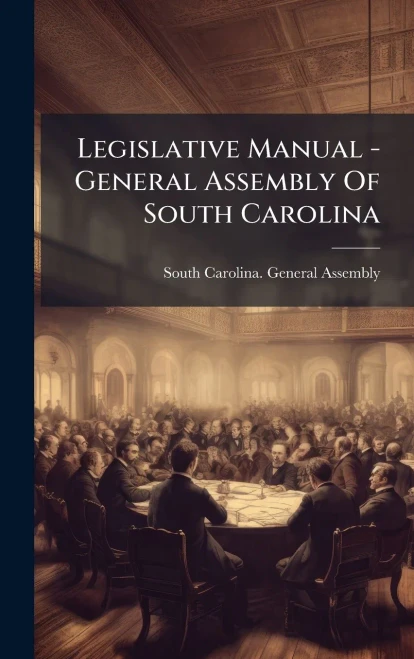 Legislative Manual - General Assembly Of South Carolina - (Hardback or Cased Book)