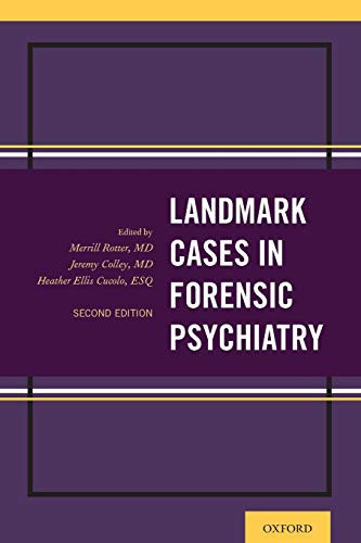 Landmark Cases In Forensic Psychiatry (Landmark Papers In)