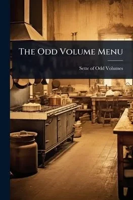 The Odd Volume Menu - (Paperback or Softback)