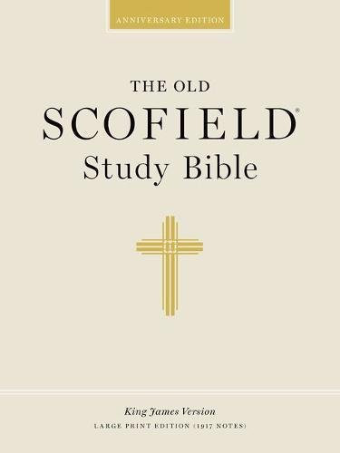 The Old Scofieldâ® Study Bible, Kjv, Large Print Edition (Black Bonded Leather) - Hardcover