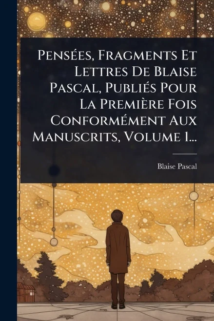 PensÃ(c)es, Fragments Et Lettres De Blaise Pascal, PubliÃ(c)s Pour La Première Fois ConformÃ(c)ment Aux Manuscrits, Volume 1... - (Paperback or Softback)