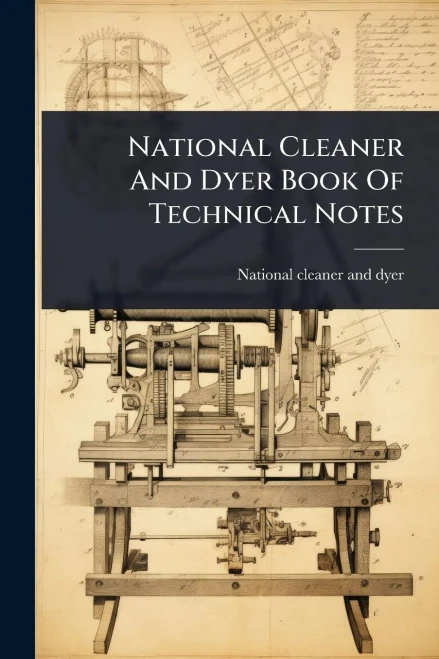 National Cleaner And Dyer Book Of Technical Notes - (Paperback or Softback)