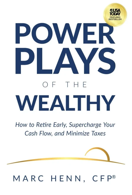 Power Plays of the Wealthy: How to Retire Early, Supercharge Your Cash Flow, and Minimize Taxes - (Hardback or Cased Book)