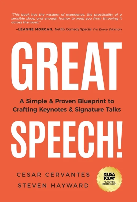 Great Speech!: A Simple & Proven Blueprint to Crafting Keynotes & Signature Talks - (Hardback or Cased Book)