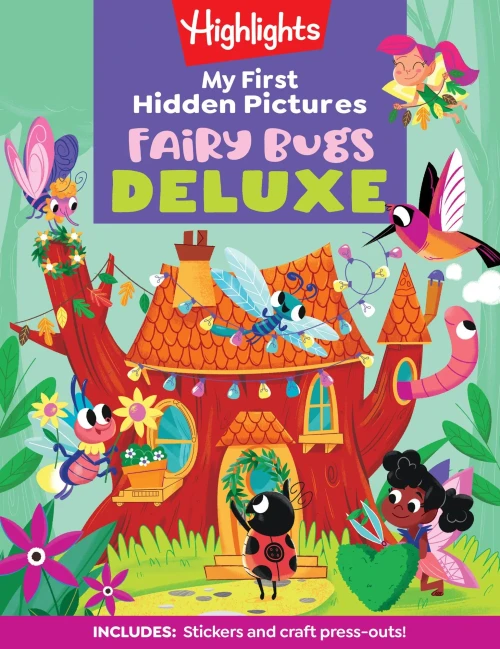 My First Hidden Pictures Fairy Bugs Deluxe: My First Puzzle Book for Kids Ages 3-6, Seek and Find Bugs, Fairies and Butterflies in This Whimsical Kids