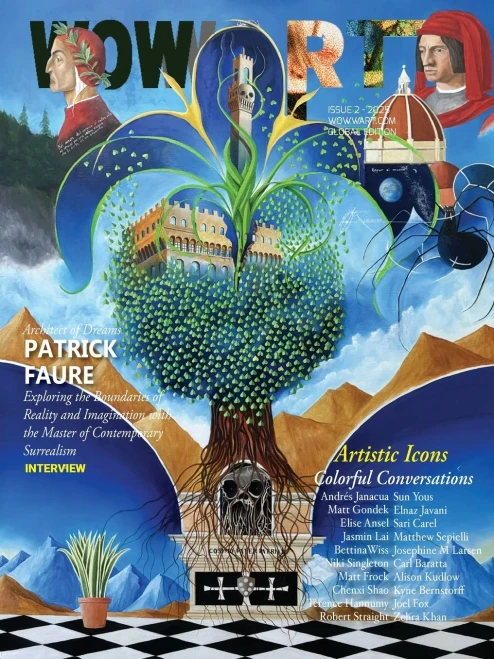 WowwArt - Artist Patrick Faure: Interview with Andrés Janacua, Matt Gondek, Elise Ansel, Jasmin Lai, BettinaWiss, Niki Singleton, Matt Frock, Chenxi S