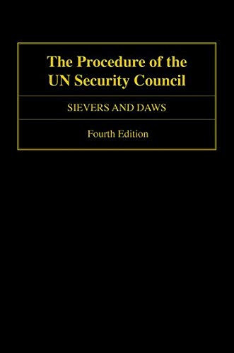 The Procedure Of The Un Security Council