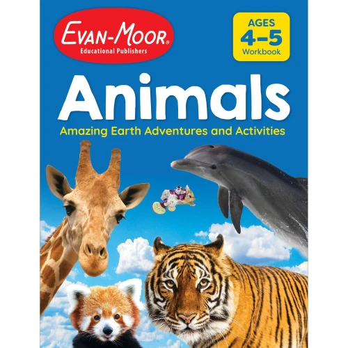 Animals: Amazing Earth Adventures and Activities, Age 4 - 5 Workbook