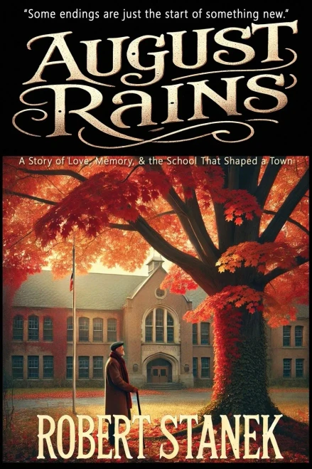 August Rains: A Novel of Love, Memory, & the School That Shaped a Town - (Paperback or Softback)