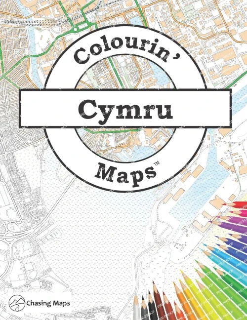 Colourin' Maps Cymru: Wales