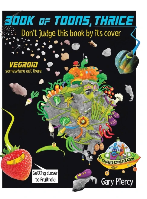 Book of Toons, Thrice: Don't Judge This Book by Its Cover - (Hardback or Cased Book)