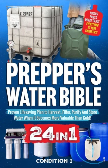 Prepper's Water Bible: Proven Lifesaving Plan to Harvest, Filter, Purify And Store Water When It Becomes More Valuable Than Gold! - (Paperback or Softback)