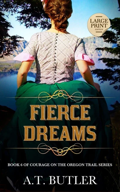 Fierce Dreams: Historical Women's Fiction Saga Large Print - (Hardback or Cased Book)