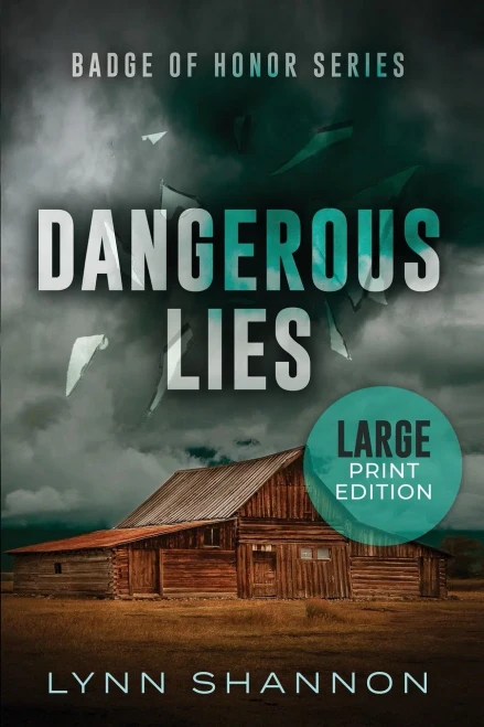Dangerous Lies: A Small-town Christian Romantic Suspense (Large Print) - (Paperback or Softback)