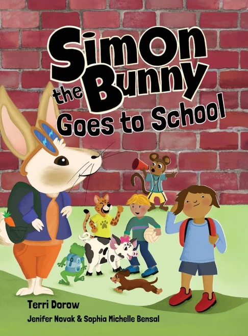 Simon the Bunny Goes to School - (Hardback or Cased Book)
