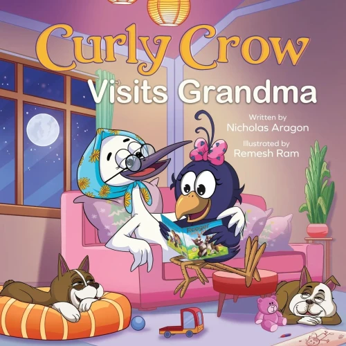 Curly Crow Visits Grandma: Seasonal Adventures and a Christmas to Remember - (Paperback or Softback)
