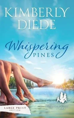 Whispering Pines: Large Print - (Hardback or Cased Book)