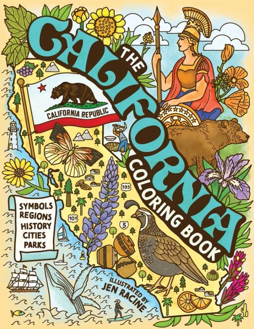 The California Coloring Book