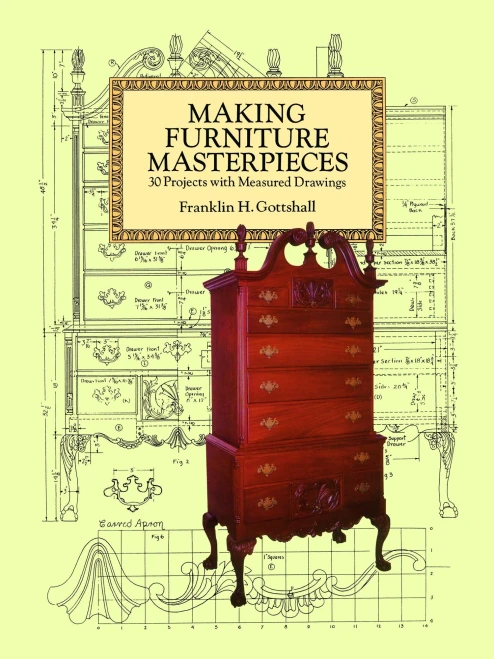Making Furniture Masterpieces: 30 Projects With Measured Drawings (Dover Woodworking)