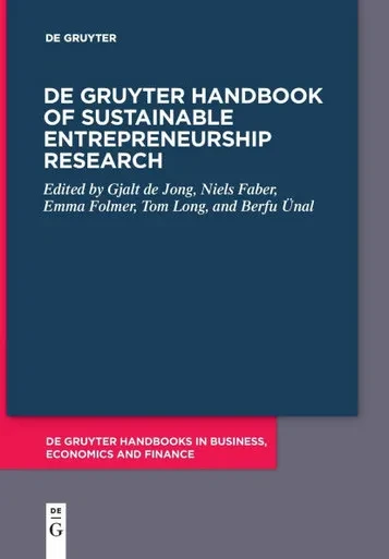 de Gruyter Handbook of Sustainable Entrepreneurship Research