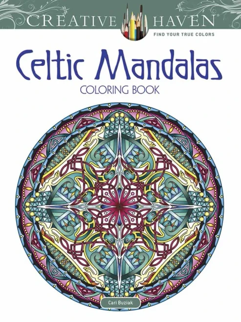 Creative Haven Celtic Mandalas Coloring Book (Creative Haven Coloring Books)