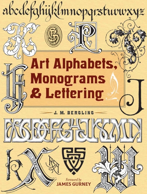 Art Alphabets, Monograms, And Lettering (Lettering, Calligraphy, Typography)