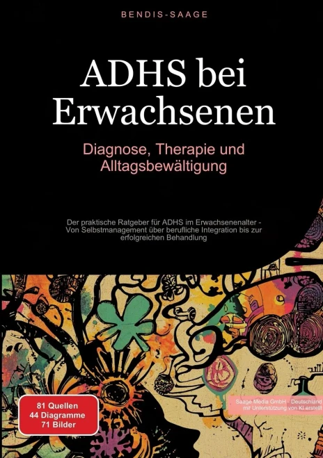 ADHS bei Erwachsenen: Diagnose, Therapie und Alltagsbewältigung: Der praktische Ratgeber für ADHS im Erwachsenenalter - Von Selbstmanagement über beru