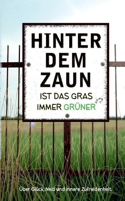 Hinter dem Zaun ist das Gras immer grüner: Wie du dein Glück findest, Neid überwindest und innere Zufriedenheit stärkst.